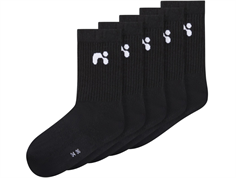 Name It black logo strømper (5-pack)